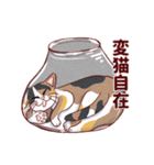 猫熟語スタンプ（個別スタンプ：13）