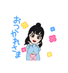 女の子 スタンプ！（個別スタンプ：4）