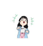 女の子 スタンプ！（個別スタンプ：7）