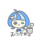 I like blue（リアクション編）（個別スタンプ：2）