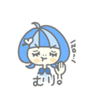 I like blue（リアクション編）（個別スタンプ：37）