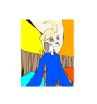 おもしろボーイズイラストスタンプ（個別スタンプ：5）