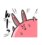 ポップなうさぎちゃん2（個別スタンプ：3）