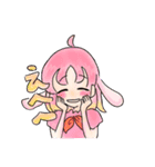 うちの変なクラスメイト  1（個別スタンプ：5）