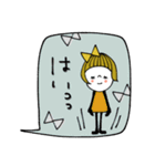 mottoの大人ぱっつんボブ♡気持ち伝える2（個別スタンプ：8）