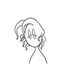 アンニュイなネコジン（個別スタンプ：4）