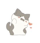 猫詰めスタンプ。（個別スタンプ：15）