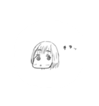 無口カワカワスタンプ（個別スタンプ：3）