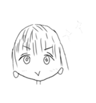 無口カワカワスタンプ（個別スタンプ：8）