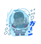真の正面スタンプ2（個別スタンプ：12）