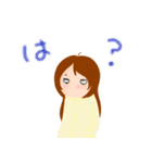 ちっとひねくれ『りりた』のスタンプ（個別スタンプ：3）