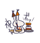 わっちょうさぎすたんぷ2（個別スタンプ：40）