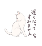 【敬語】猫ねこ日和(リアル猫＆ゆるねこ)（個別スタンプ：30）