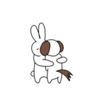 たまに話すうさぎ1（個別スタンプ：1）
