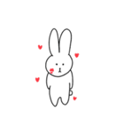 たまに話すうさぎ1（個別スタンプ：2）