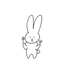 たまに話すうさぎ1（個別スタンプ：8）