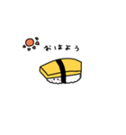 お寿司のご挨拶（個別スタンプ：1）