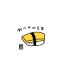 お寿司のご挨拶（個別スタンプ：6）