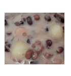 食品シリーズ : タンユエン (小豆ミルク)（個別スタンプ：3）