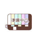 うさぎとイルカのスタンプ(opaque)（個別スタンプ：20）