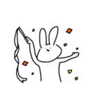 うさぎちゃ〜んズ（個別スタンプ：2）