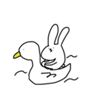 うさぎちゃ〜んズ（個別スタンプ：17）