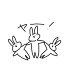 うさぎちゃ〜んズ（個別スタンプ：31）