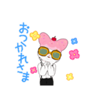 イケてるねこ娘（個別スタンプ：4）