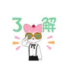イケてるねこ娘（個別スタンプ：9）