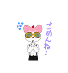 イケてるねこ娘（個別スタンプ：13）