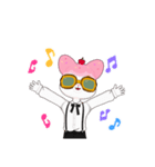 イケてるねこ娘（個別スタンプ：14）