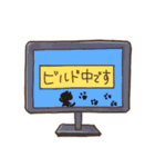 ゲーム開発会社2年目のまるねこ（個別スタンプ：33）