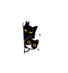 元気な猫と猫（個別スタンプ：12）