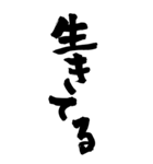 書家が書く暖かい筆文字 日常会話 No7（個別スタンプ：17）