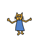 毎日ねこねこと一緒（個別スタンプ：10）