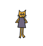 毎日ねこねこと一緒（個別スタンプ：24）
