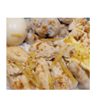 食品シリーズ : 鶏肉沙茶なべ物（個別スタンプ：1）