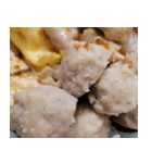 食品シリーズ : 鶏肉沙茶なべ物（個別スタンプ：5）
