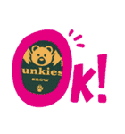 junkies snow（個別スタンプ：15）