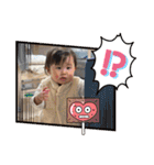 ゆずっちの日常1歳0ヶ月〜1ヶ月（個別スタンプ：34）