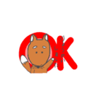 柴犬 挨拶スタンプ（個別スタンプ：7）