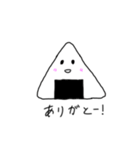 みんなでおにぎりたべようね（個別スタンプ：3）