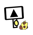でか文字 競馬予想（個別スタンプ：4）