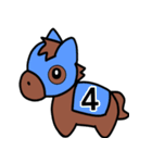 でか文字 競馬予想（個別スタンプ：36）