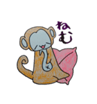 おさるーずシリーズ（個別スタンプ：4）