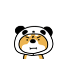 柴犬パンダ。【シンプル集〜〜〜〜〜〜】（個別スタンプ：6）