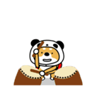 柴犬パンダ。【シンプル集〜〜〜〜〜〜】（個別スタンプ：10）