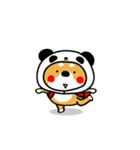 柴犬パンダ。【シンプル集〜〜〜〜〜〜】（個別スタンプ：11）