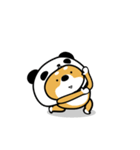 柴犬パンダ。【シンプル集〜〜〜〜〜〜】（個別スタンプ：12）