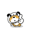 柴犬パンダ。【シンプル集〜〜〜〜〜〜】（個別スタンプ：17）